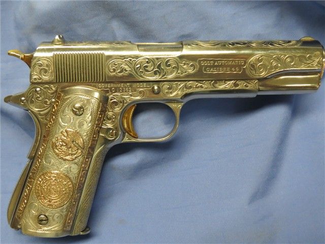 Gold custom 1911